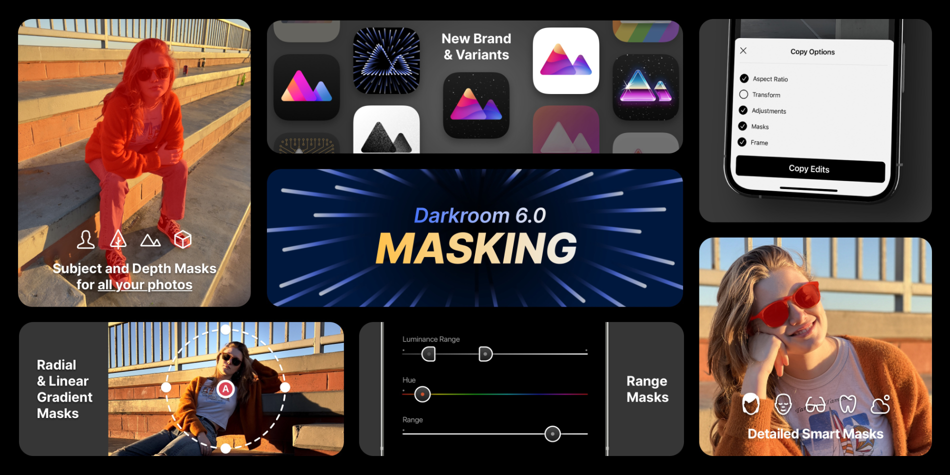 Darkroom 6 Arrives With Four New Mask Options