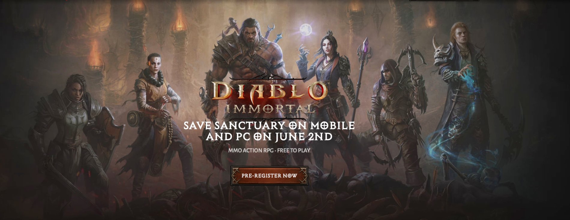 Diablo Immortal Arrives on the App Store June 2