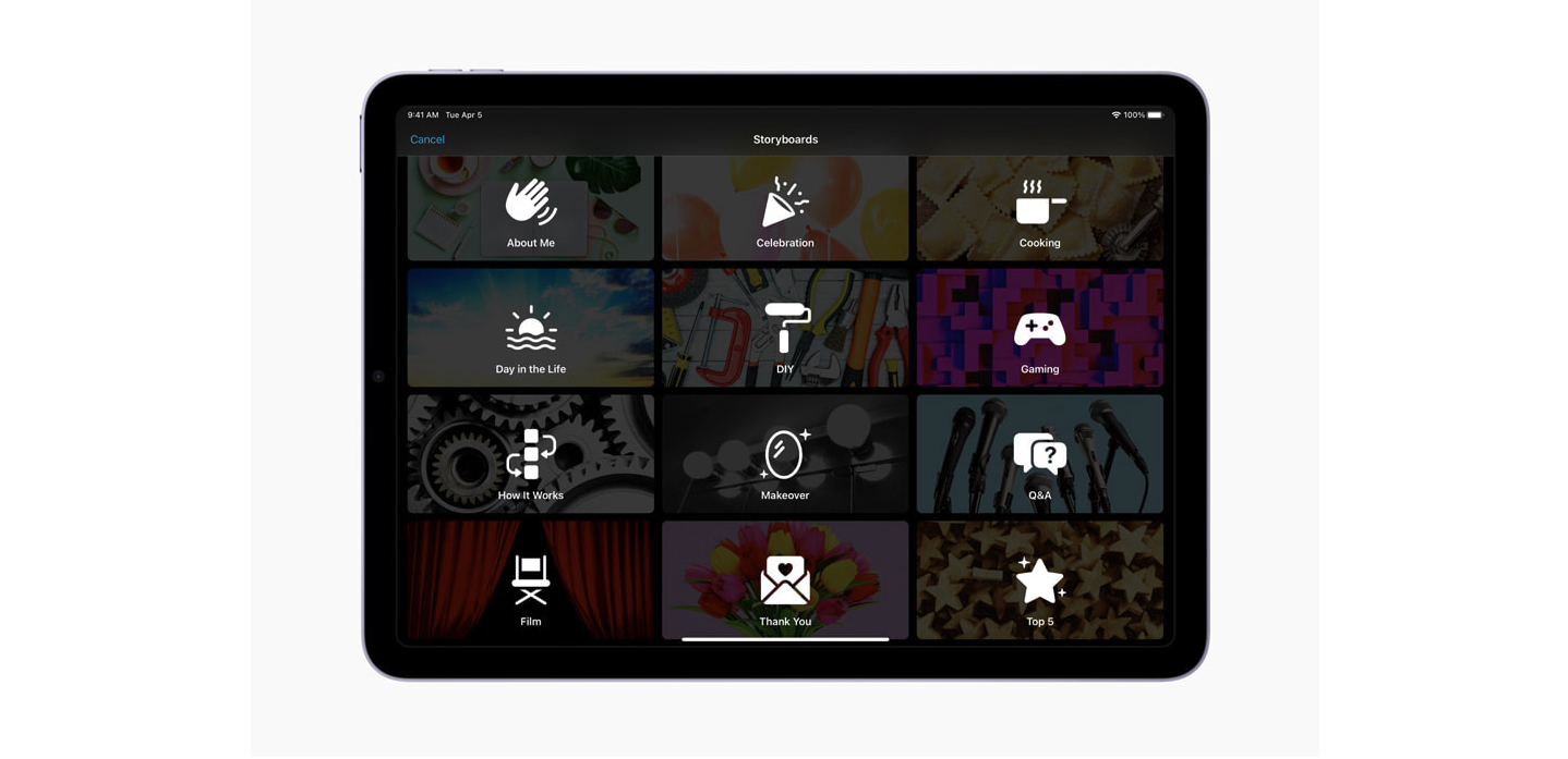 Apple's iMovie Updated With Storyboards and Magic Movie