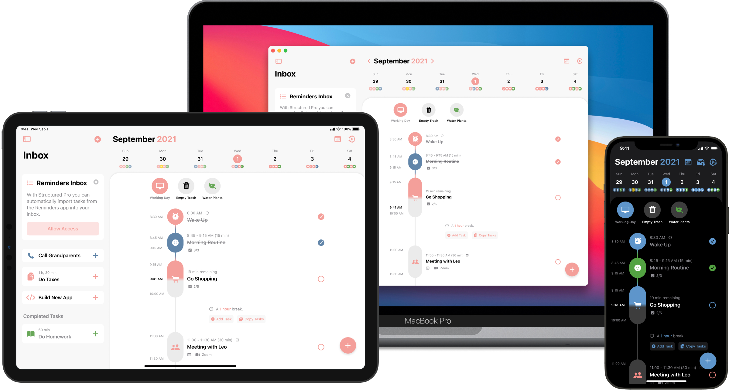 Day Planner App Structured Adds Apple Watch Support in Recent Update