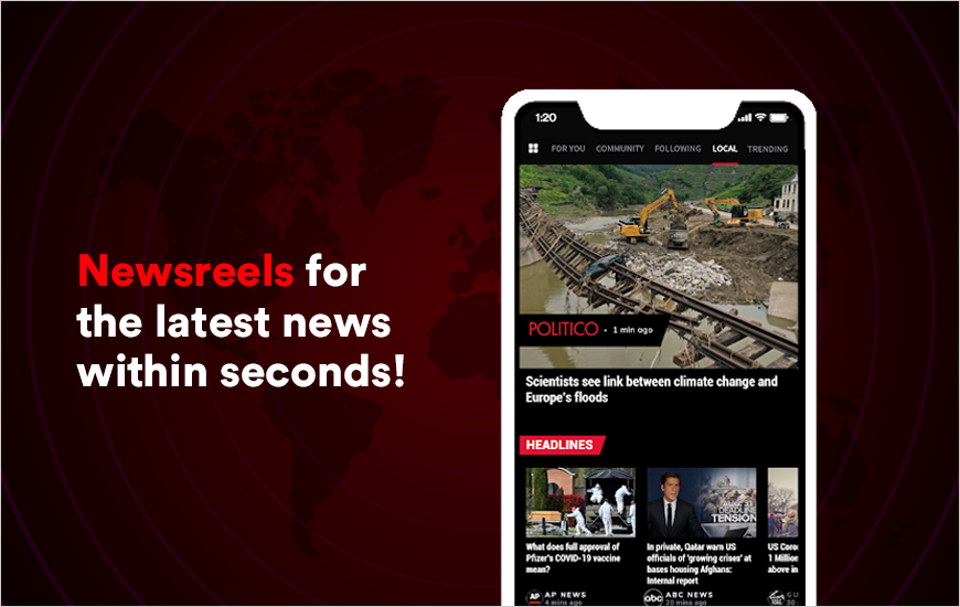 Newsreels App Review - A Smart News App With Concise News Reels