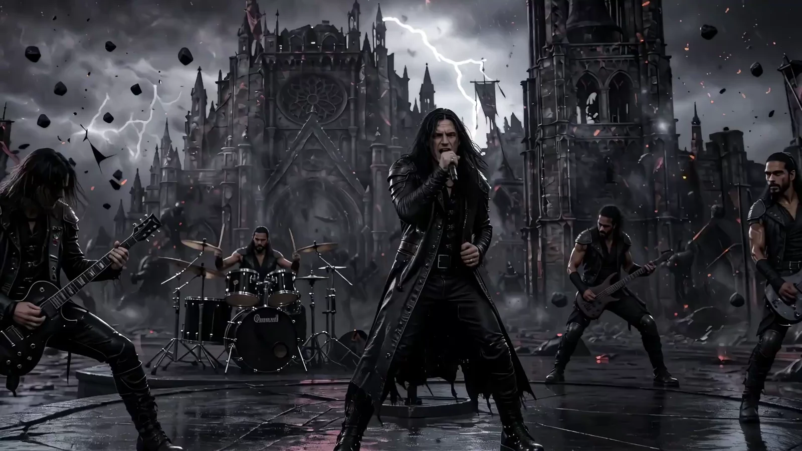 Full band scene from ACE Studio resource example